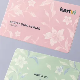 Pastel kart tasarımı